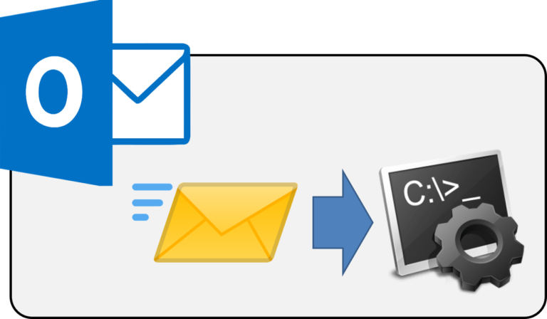 Outlook VBAでメール受信をトリガーとしてバッチファイルを実行する